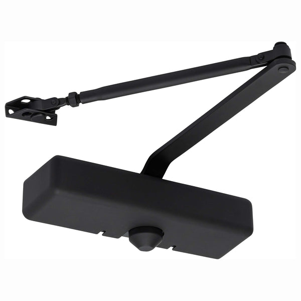 Commercial Door Closer Powder Coated Matte Black Harney Hardware