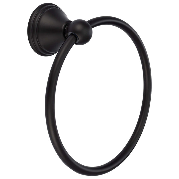 Alexandria Matte Black Bathroom Hardware Set Matte Black Finish