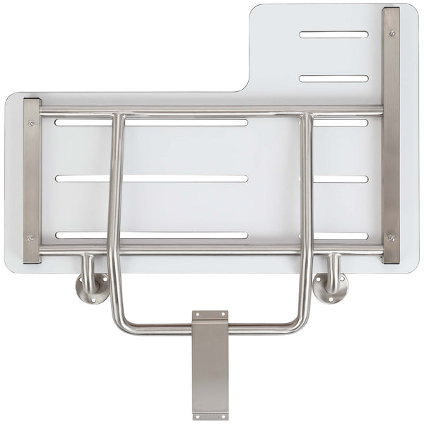 Folding Shower Bench Satin Stainless Steel Harney Hardware