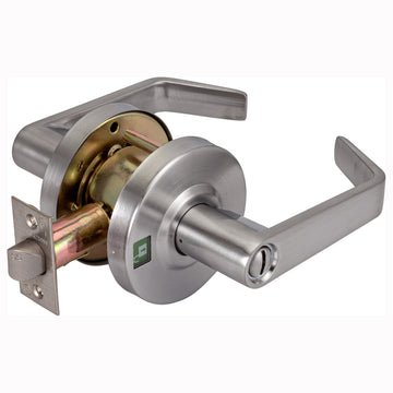 Commercial Door Lever Set Privacy Function With Indicator, UL Fire Rated, ANSI 2, Vigilant Collection