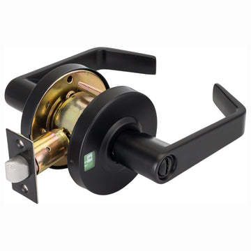 Commercial Door Lever Set Privacy Function With Indicator, UL Fire Rated, ANSI 2, Vigilant Collection