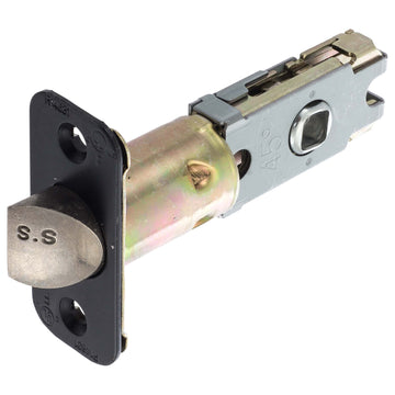 Residential Cont Privacy / Passage Latch, UL Fire Rated, Adjustable 2 3/8 In. To 2 3/4 In.
