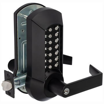 Mechanical Keyless Single Sided Door Lever Set
