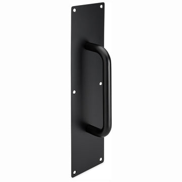 Commercial Door Pull Plate, Stainless Steel, ADA Compliant, 4 In. X 16 In.