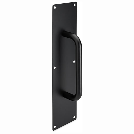 Commercial Door Pull Plate, Stainless Steel, ADA Compliant, 4 In. X 16 In.