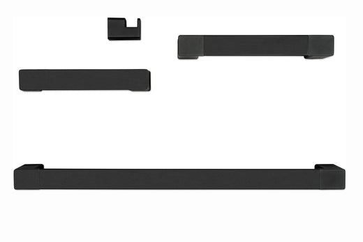 Westshore Matte Black Bathroom Hardware Set