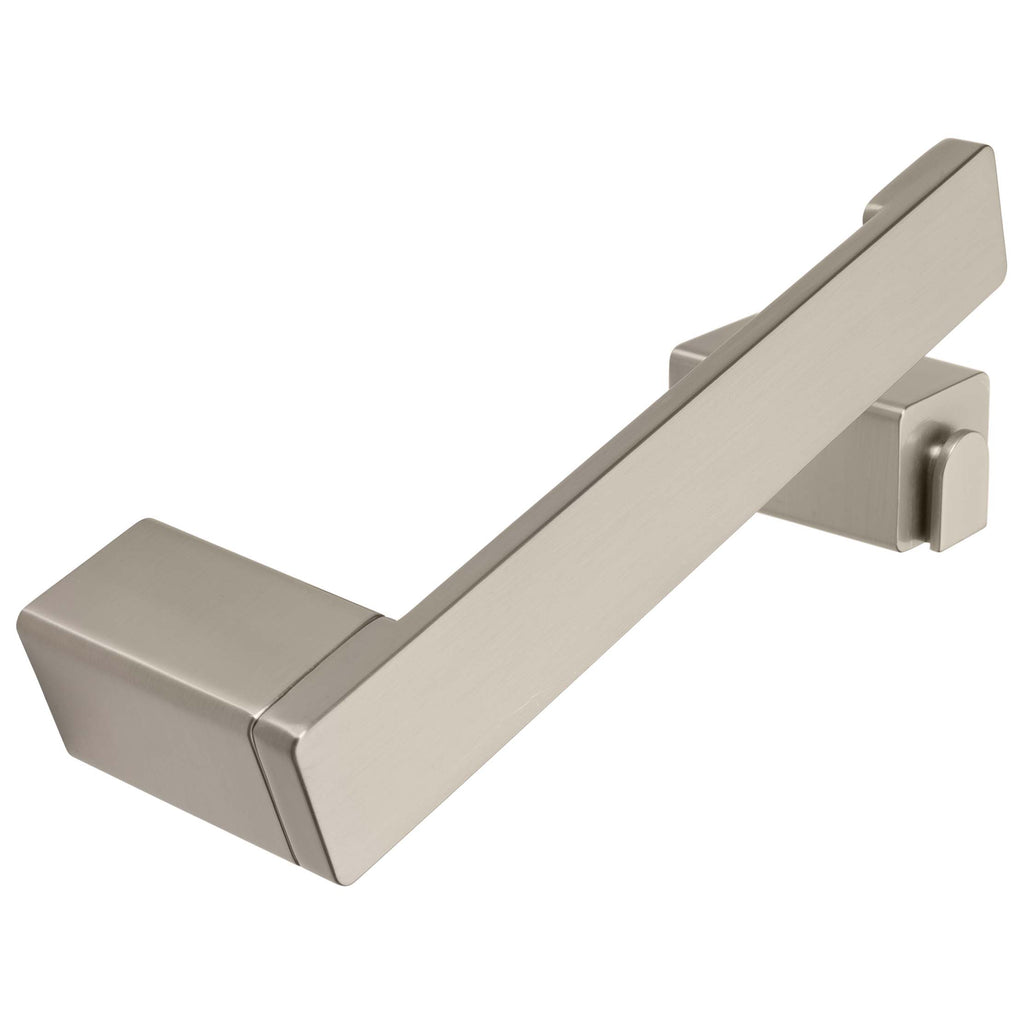 Toilet Paper Holder With Pivoting Bar - Satin Nickel - Harney Hardware