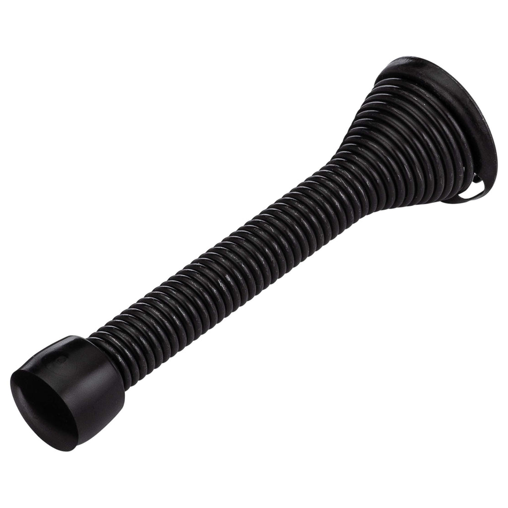 Spring Door Stop - Matte Black - Harney Hardware