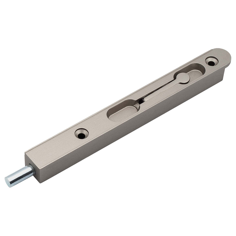 Flush Bolt - Satin Nickel - Harney Hardware