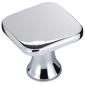 Cabinet Knob, Contemporary Square, 1 3/16 In. Wide