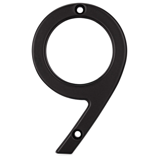 4 In. Contemporary House Number 9