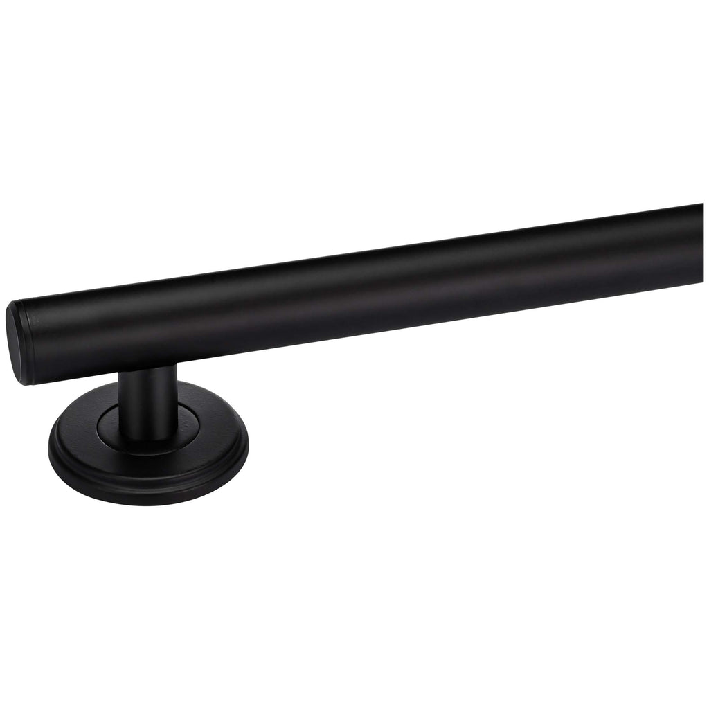 Bathroom Grab Bar - Matte Black - Harney Hardware