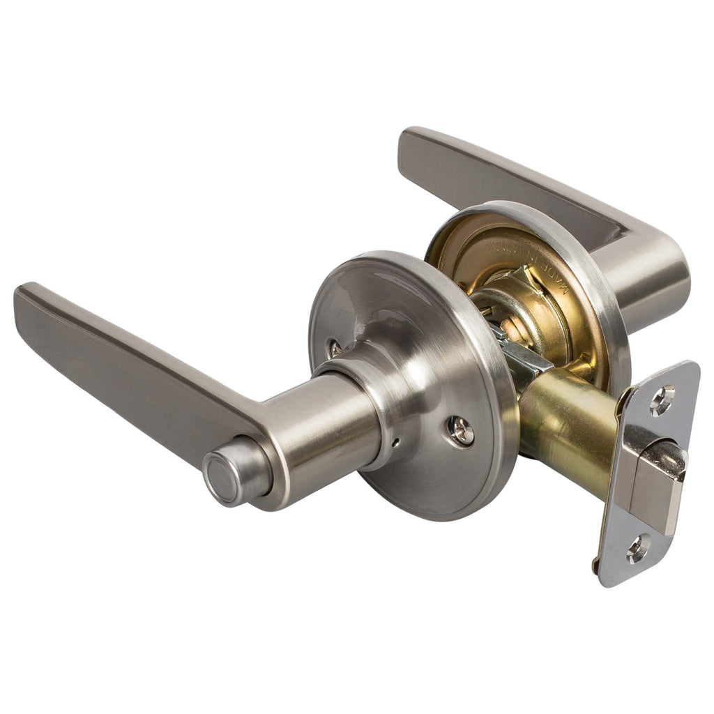 Door Lever Set Bed / Bath / Privacy Function Electra Collection - Satin ...