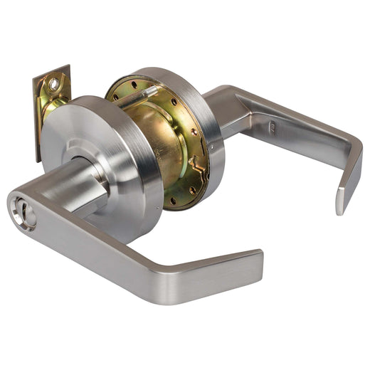 Commercial Door Lever Set Bed / Bath / Privacy Function, UL Fire Rated, ANSI 2, Vigilant Collection
