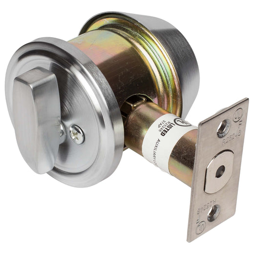 Commercial Deadbolt Single Cylinder, UL Fire Rated, ANSI 2 Function, UL Fire Rated, ANSI 2, Vigilant Collection