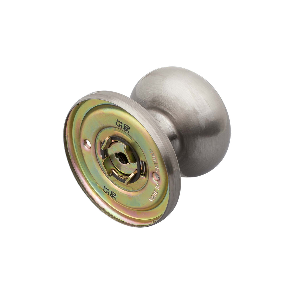 Door Knob Inactive / Dummy Function Callista Collection Satin Nickel Finish Harney Hardware
