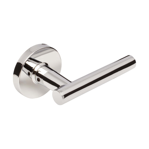 Image Of Door Lever Inactive / Dummy Function Contemporary Style Riley Collection - Chrome Finish - Harney Hardware