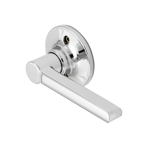 Image Of Door Lever Inactive / Dummy Function Contemporary Style Fallon Collection - Chrome Finish - Harney Hardware