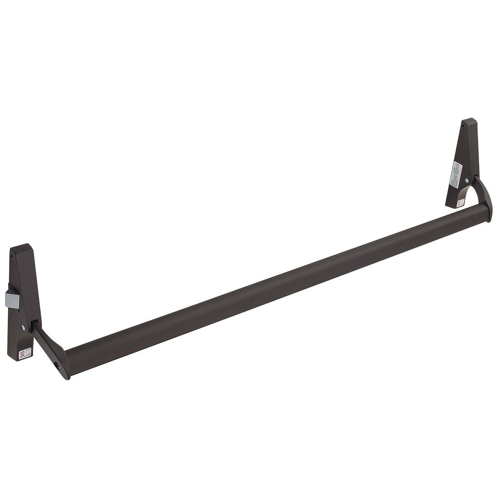 Cross Bar Panic Exit Device Powder Coated Bronze Harney Hardware