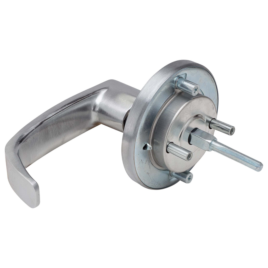 Panic Exit Device Classroom / Keyed Function Lever Trim Satin Chrome