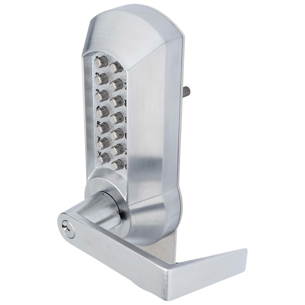Panic Exit Device Storeroom / Keyed Function Mechanical Keyless Lever ...
