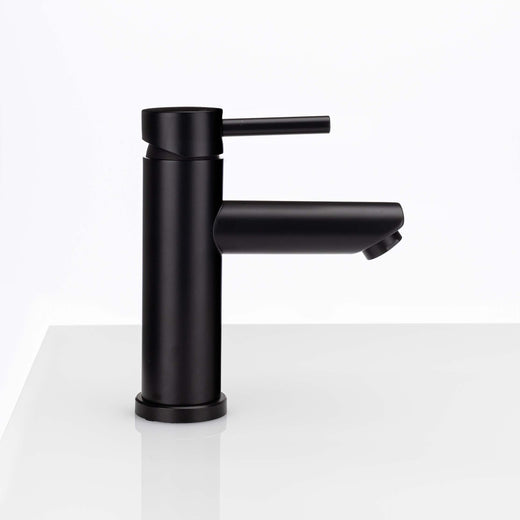 NICTIE Black Bathroom Faucet Single Handle Bathroom Sink Faucet Matte...